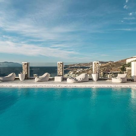 Mykonos Sea View Luxury Villa By Calypso Sunset Villas Mykonos Town Ngoại thất bức ảnh