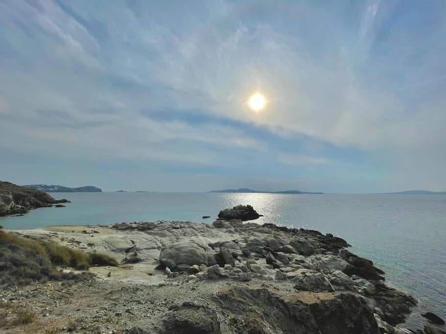Mykonos Sea View Luxury Villa By Calypso Sunset Villas Mykonos Town Ngoại thất bức ảnh