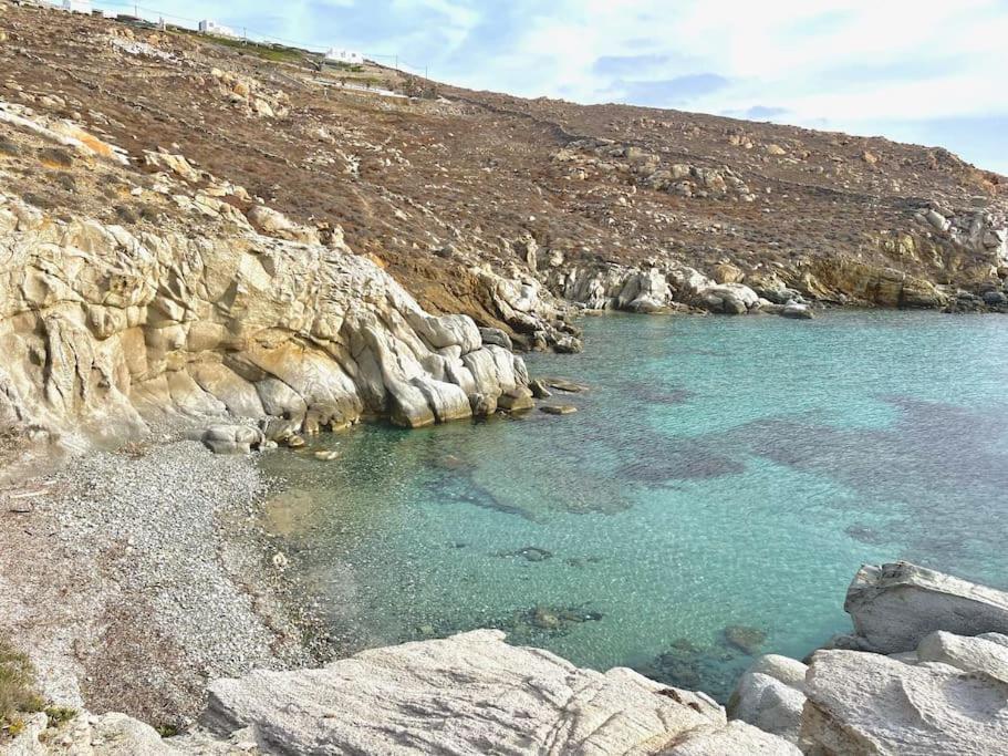 Mykonos Sea View Luxury Villa By Calypso Sunset Villas Mykonos Town Ngoại thất bức ảnh