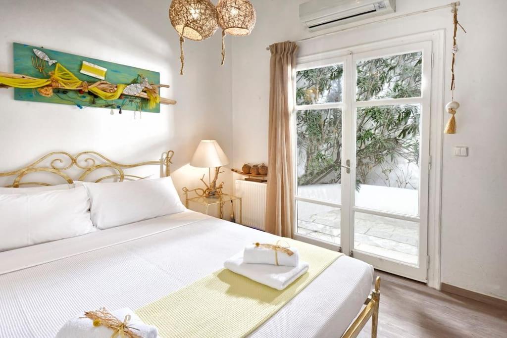 Mykonos Sea View Luxury Villa By Calypso Sunset Villas Mykonos Town Ngoại thất bức ảnh